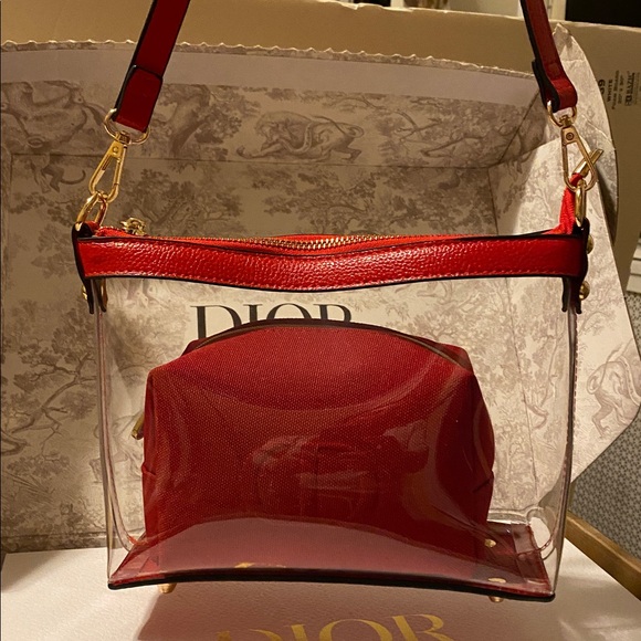 Dior Red Pouch - Picture 9 of 10